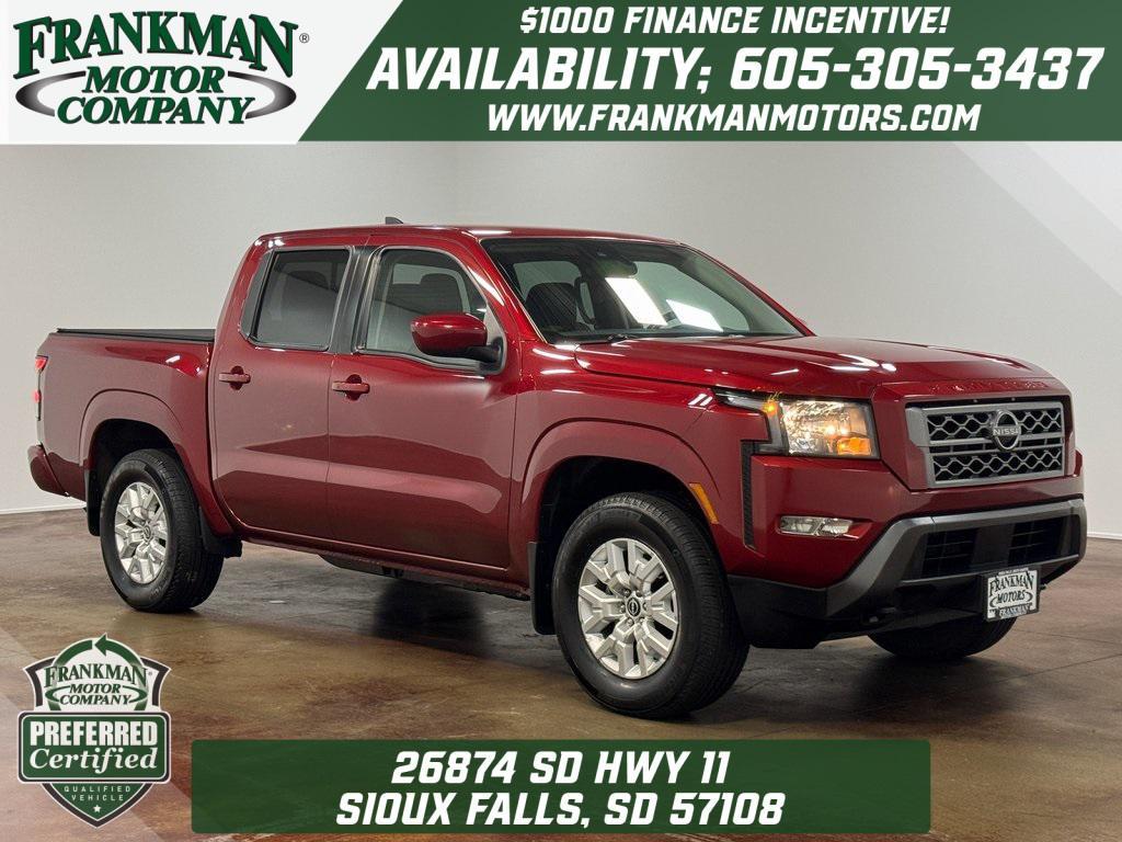 used 2022 Nissan Frontier car, priced at $29,973