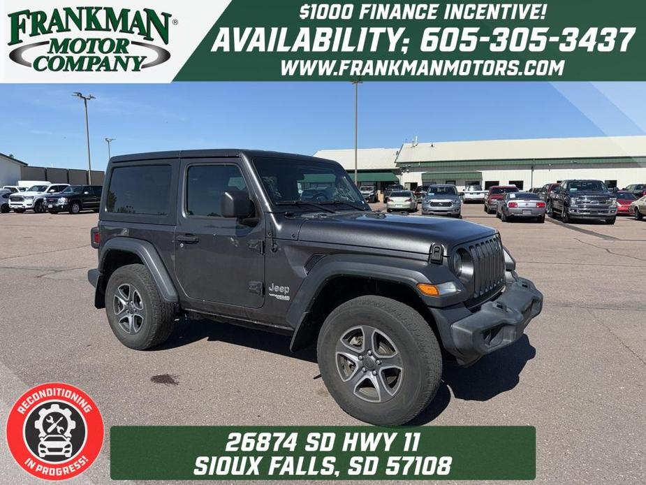 used 2019 Jeep Wrangler car, priced at $24,610