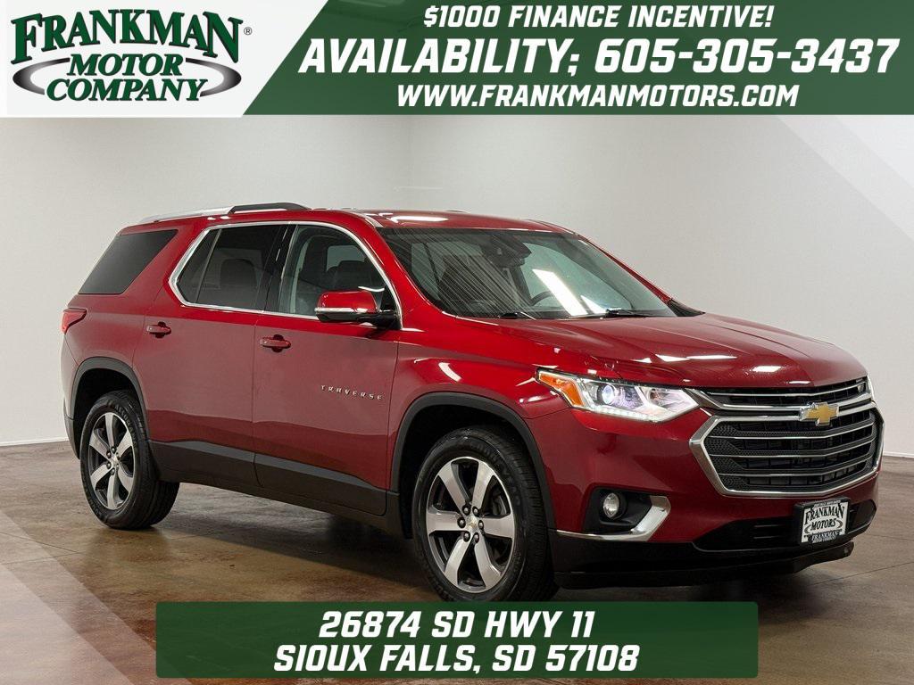 used 2018 Chevrolet Traverse car, priced at $14,373