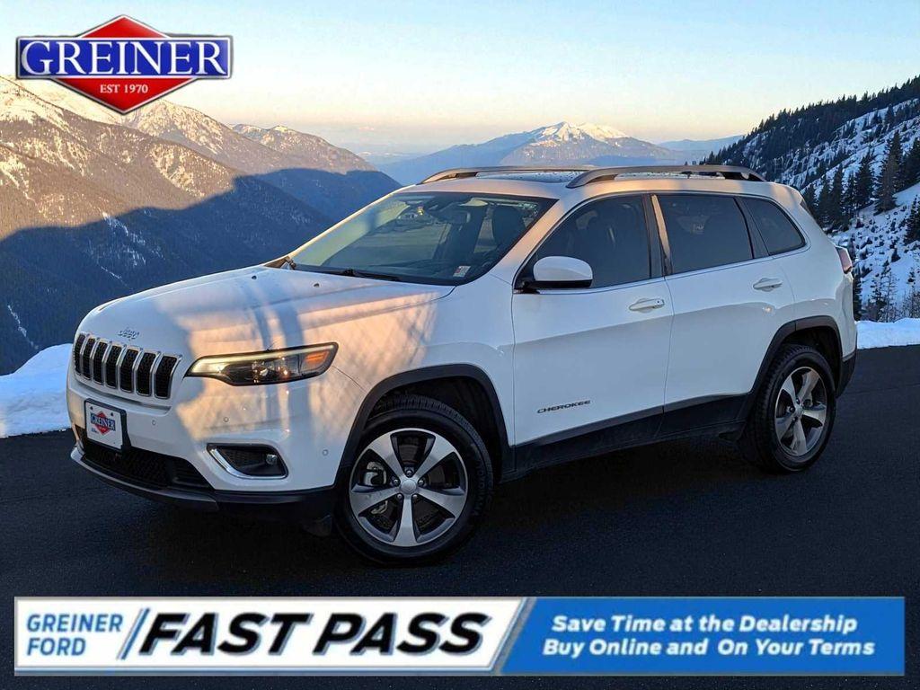 used 2021 Jeep Cherokee car, priced at $20,995