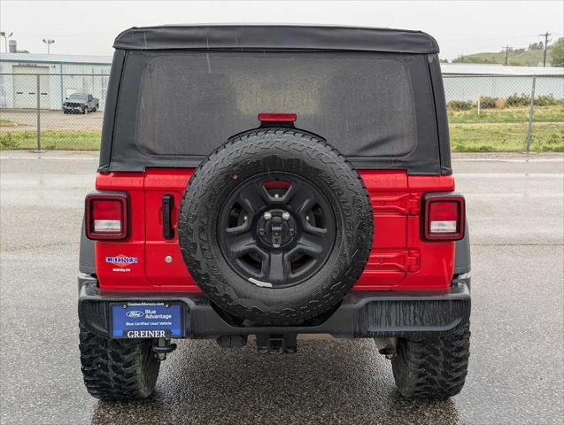 used 2018 Jeep Wrangler Unlimited car, priced at $23,995