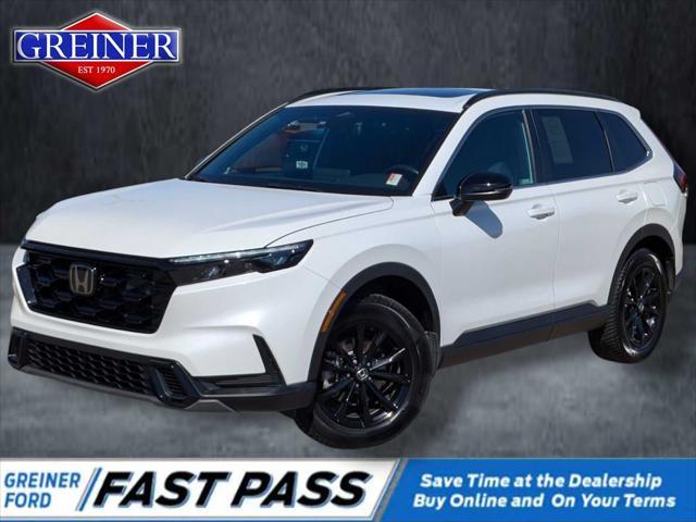 used 2023 Honda CR-V Hybrid car, priced at $33,177