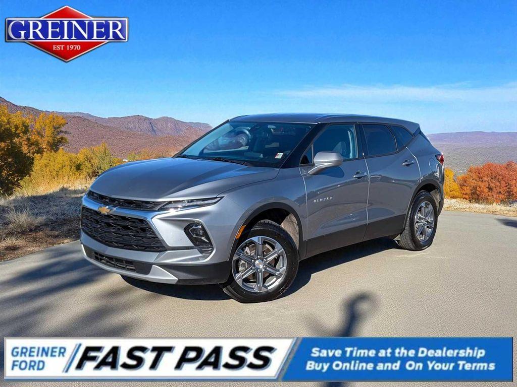 used 2025 Chevrolet Blazer car, priced at $34,595