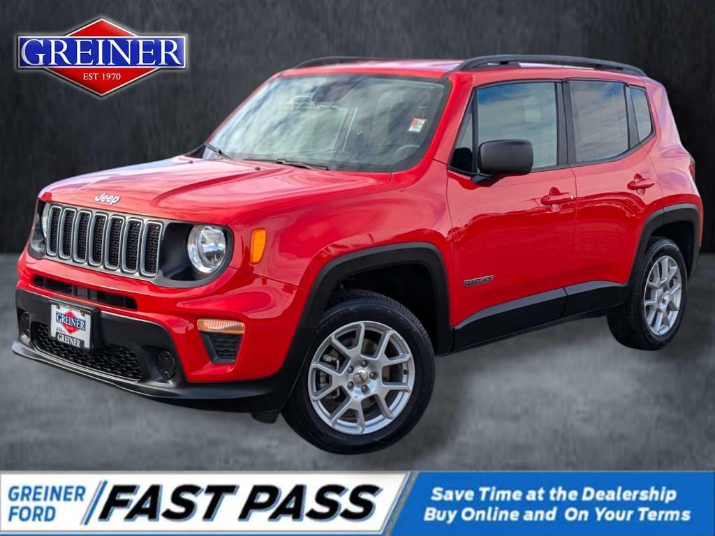 used 2022 Jeep Renegade car, priced at $18,650