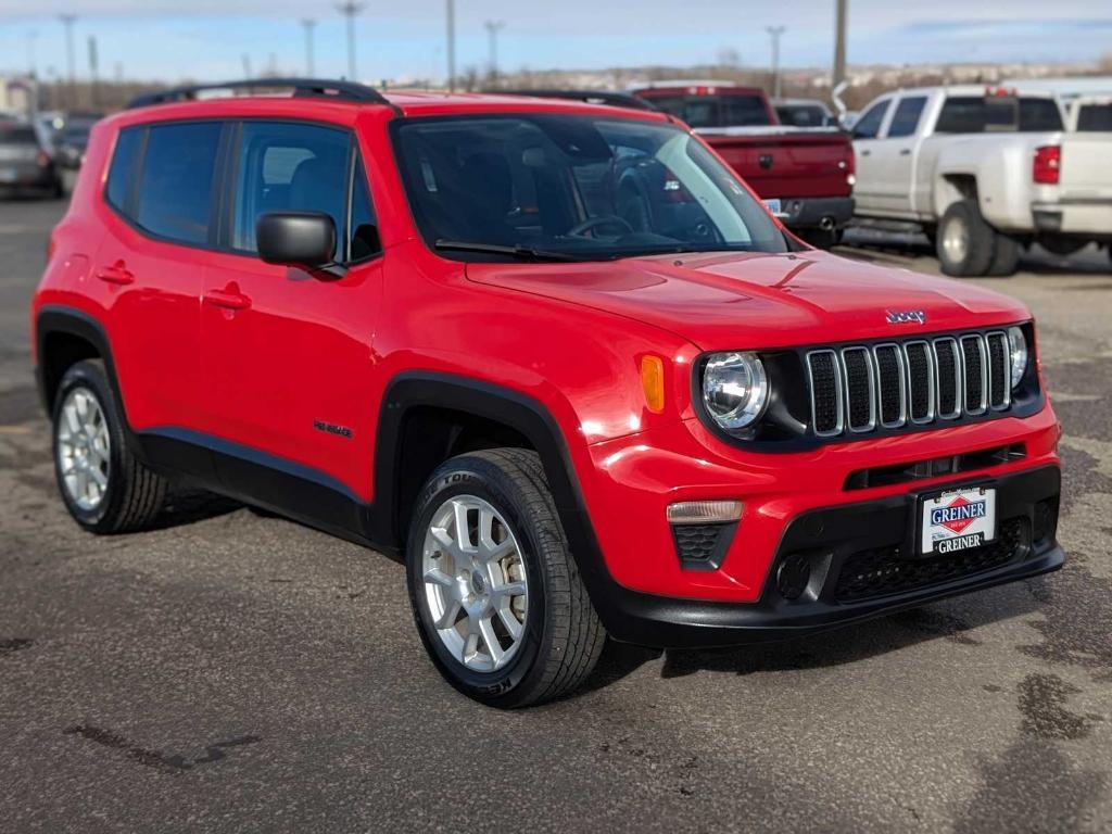 used 2022 Jeep Renegade car, priced at $18,650