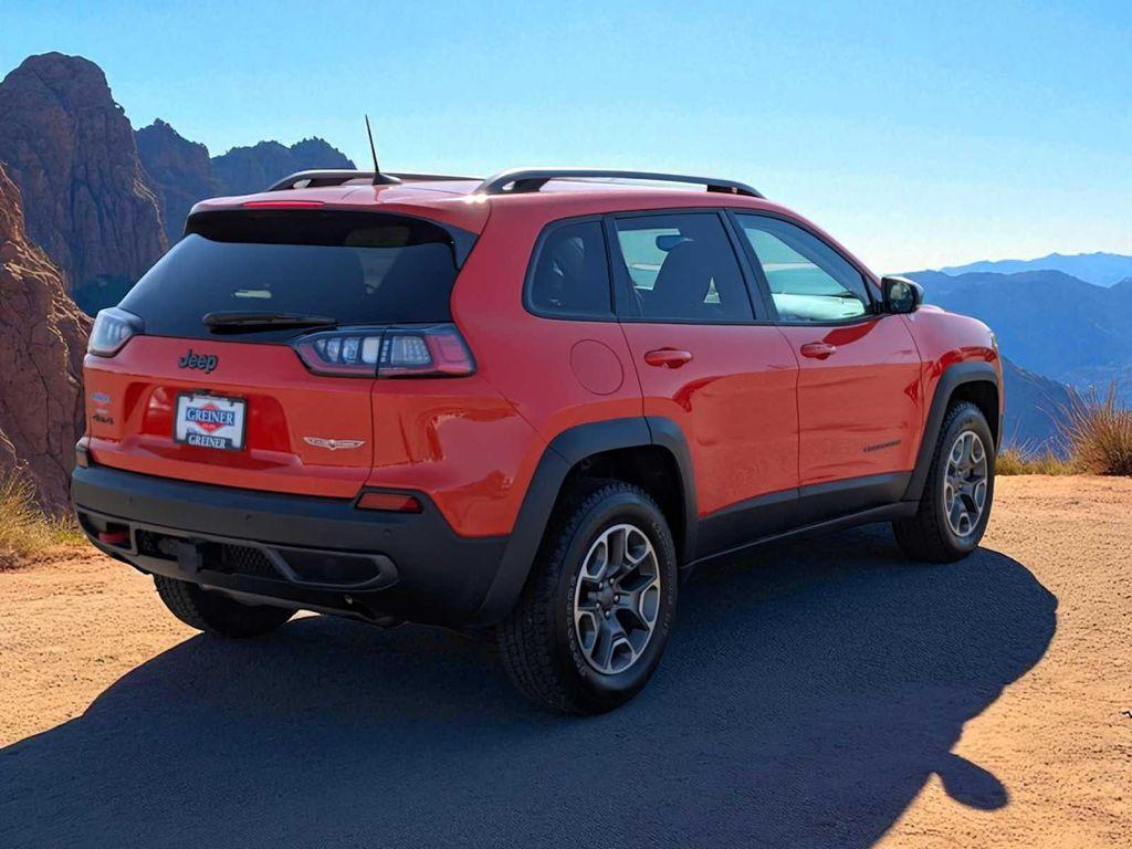 used 2021 Jeep Cherokee car, priced at $26,289