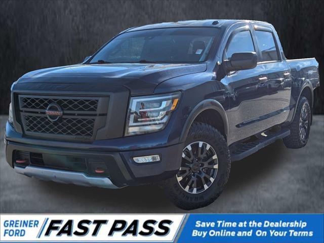 used 2021 Nissan Titan car, priced at $34,750