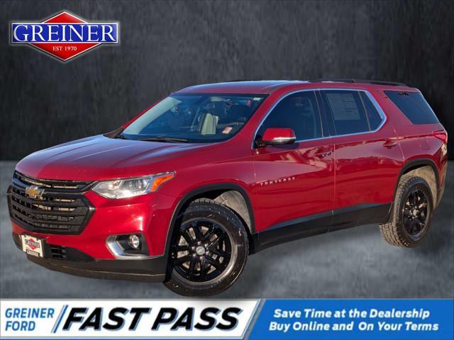 used 2021 Chevrolet Traverse car, priced at $25,500