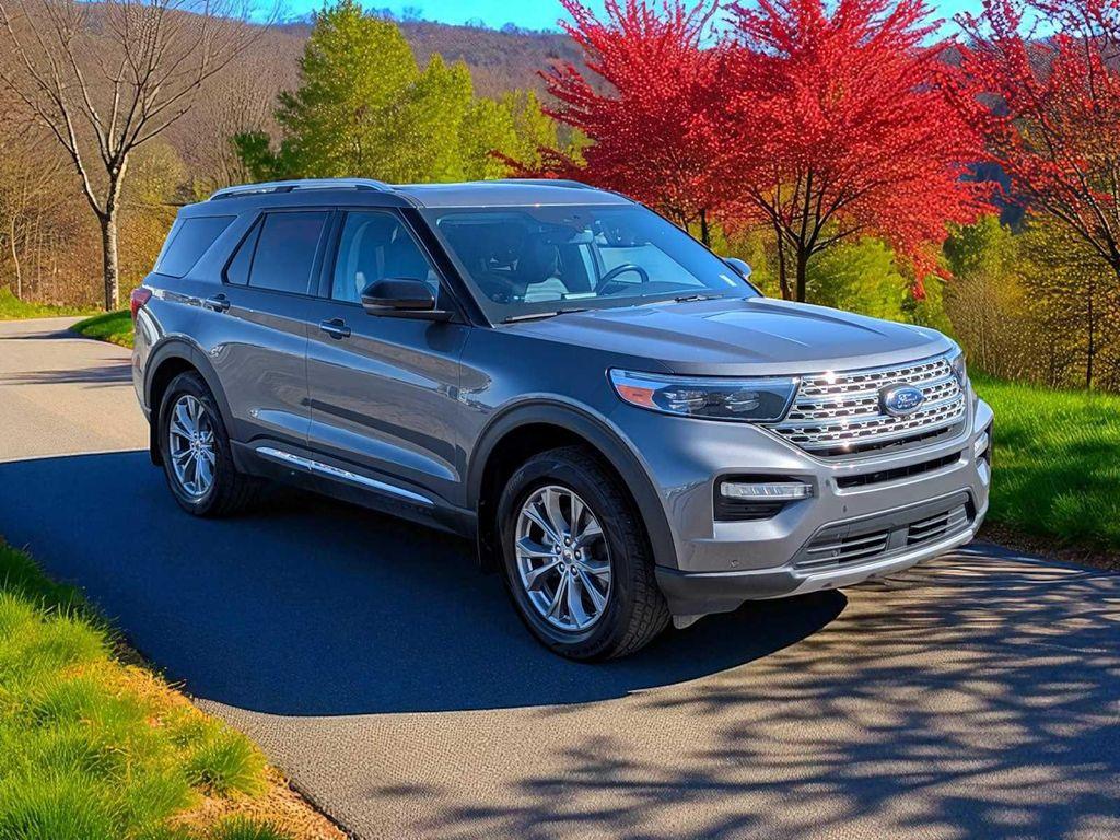 used 2022 Ford Explorer car, priced at $35,250