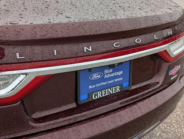 used 2017 Lincoln Continental car, priced at $21,995