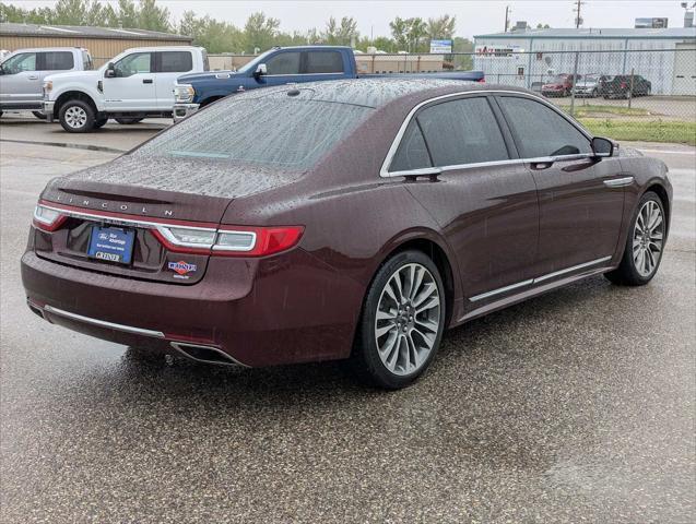 used 2017 Lincoln Continental car, priced at $21,995