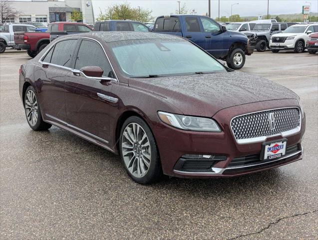 used 2017 Lincoln Continental car, priced at $21,995