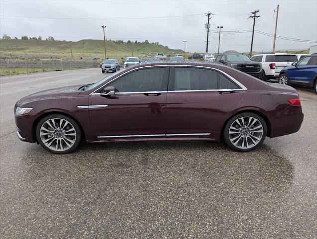 used 2017 Lincoln Continental car, priced at $21,995