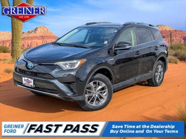 used 2018 Toyota RAV4 Hybrid car, priced at $19,995