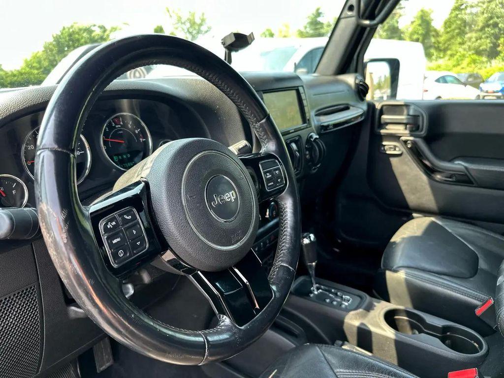 used 2015 Jeep Wrangler Unlimited car, priced at $13,990