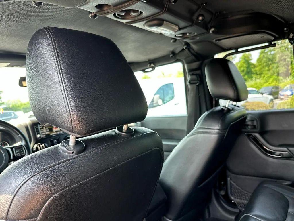 used 2015 Jeep Wrangler Unlimited car, priced at $13,990