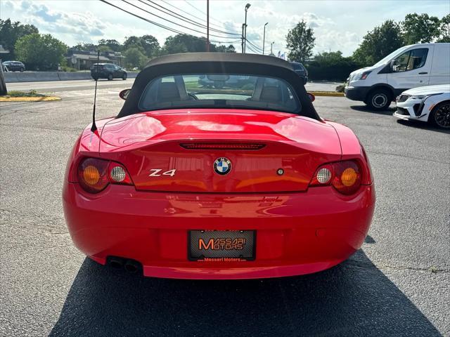 used 2003 BMW Z4 car, priced at $6,490