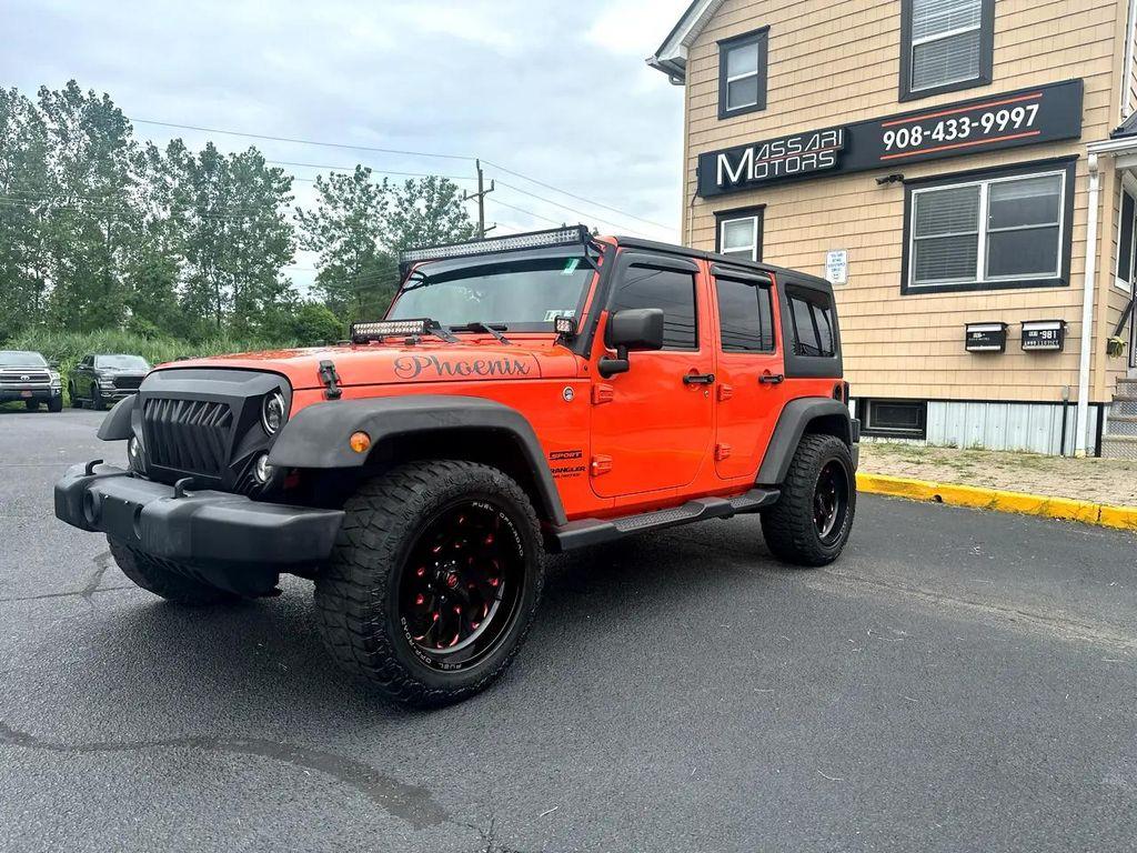 used 2015 Jeep Wrangler Unlimited car, priced at $12,990