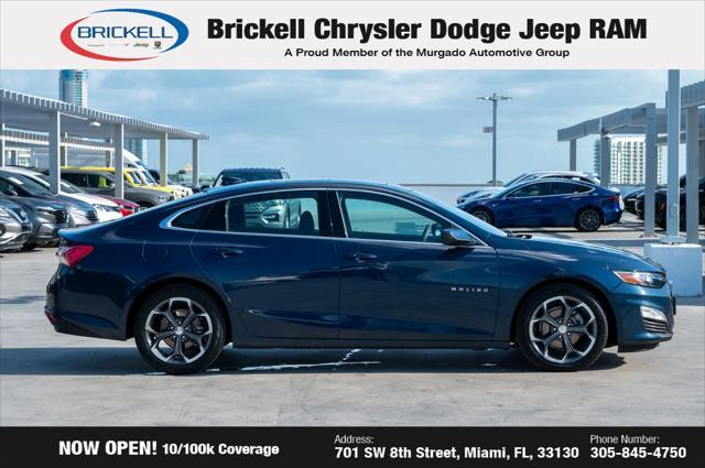 used 2022 Chevrolet Malibu car, priced at $16,784