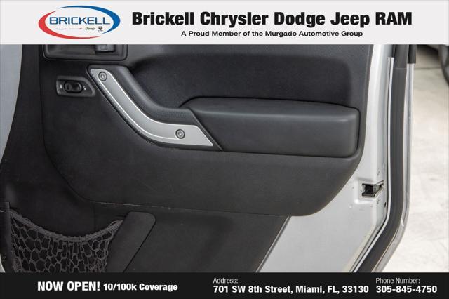 used 2012 Jeep Wrangler Unlimited car, priced at $14,099