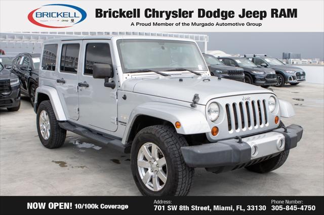 used 2012 Jeep Wrangler Unlimited car, priced at $14,099