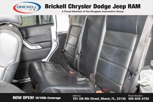 used 2012 Jeep Wrangler Unlimited car, priced at $14,099
