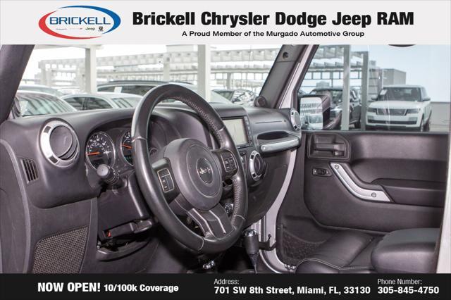 used 2012 Jeep Wrangler Unlimited car, priced at $14,099
