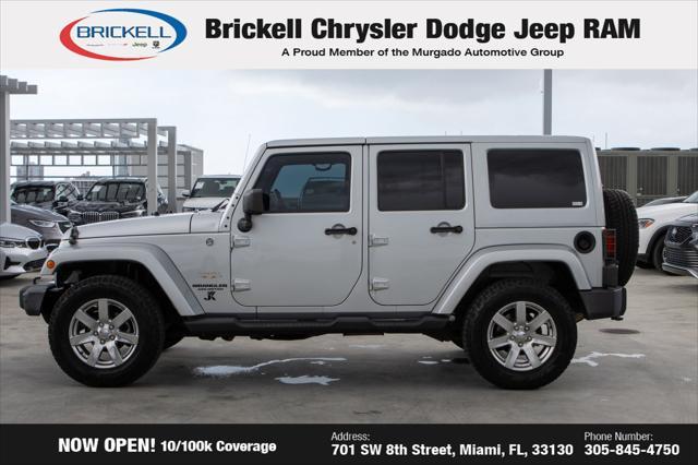used 2012 Jeep Wrangler Unlimited car, priced at $14,099