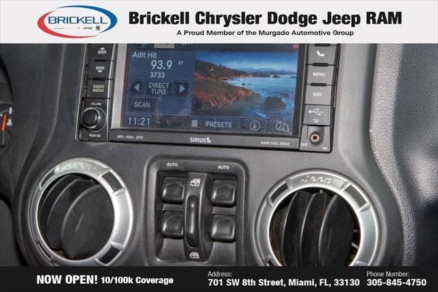 used 2012 Jeep Wrangler Unlimited car, priced at $14,099