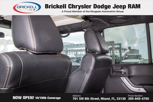 used 2012 Jeep Wrangler Unlimited car, priced at $14,099
