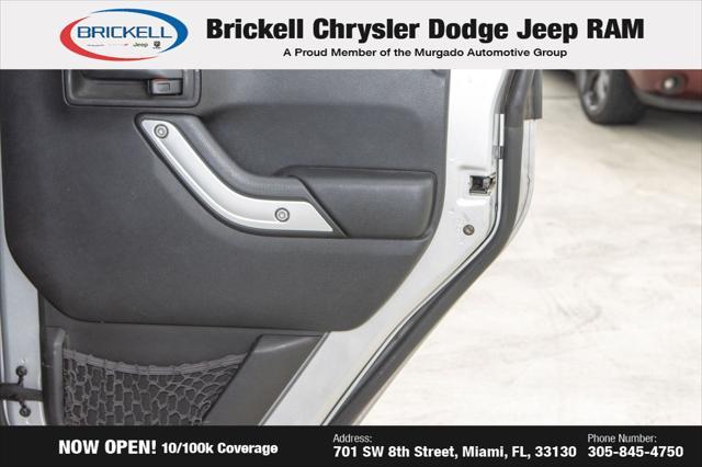 used 2012 Jeep Wrangler Unlimited car, priced at $14,099