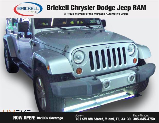 used 2012 Jeep Wrangler Unlimited car, priced at $14,959