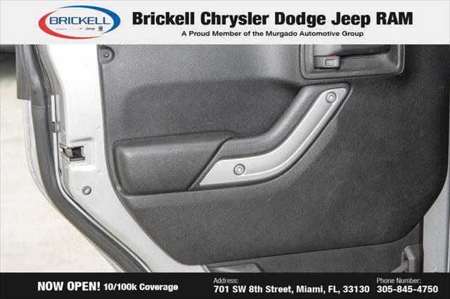 used 2012 Jeep Wrangler Unlimited car, priced at $14,099