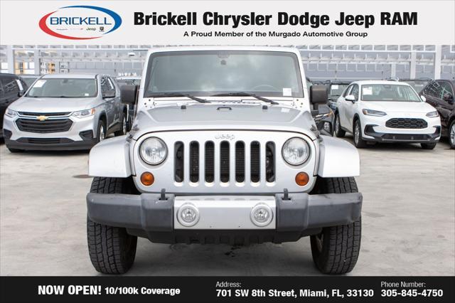 used 2012 Jeep Wrangler Unlimited car, priced at $14,099