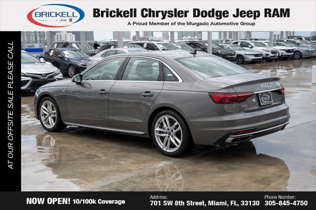 used 2023 Audi A4 car, priced at $21,878