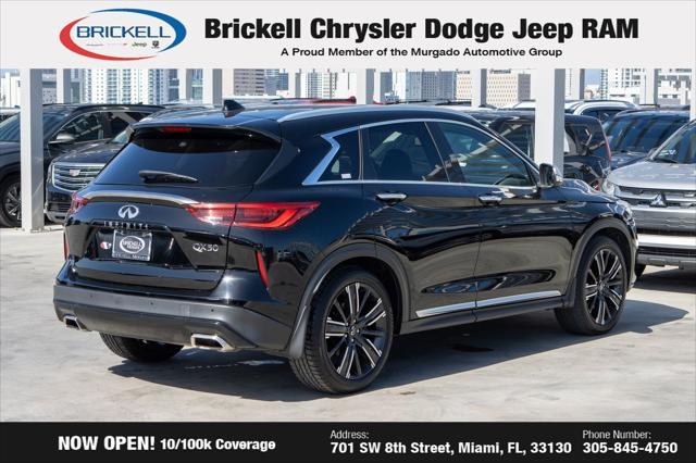 used 2021 INFINITI QX50 car, priced at $22,640
