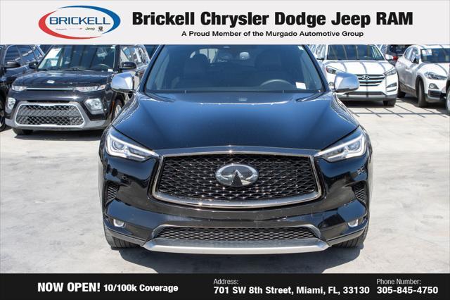 used 2021 INFINITI QX50 car, priced at $22,640