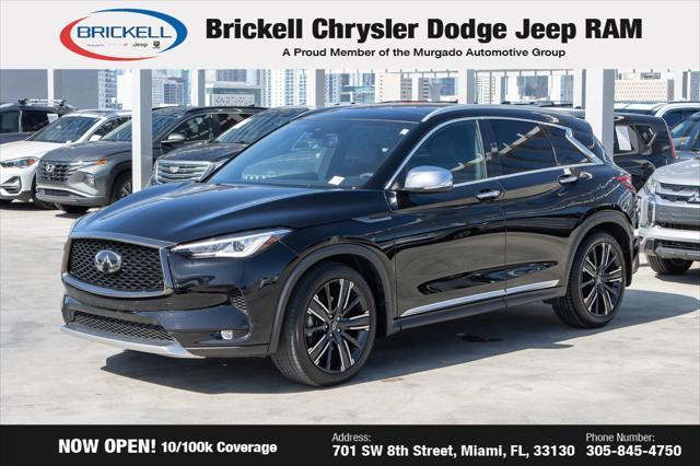 used 2021 INFINITI QX50 car, priced at $22,640