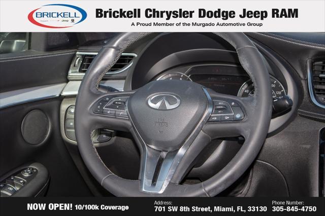 used 2021 INFINITI QX50 car, priced at $22,640