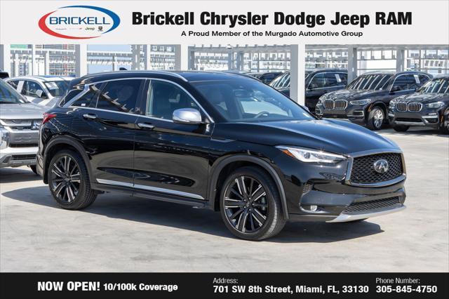 used 2021 INFINITI QX50 car, priced at $22,640