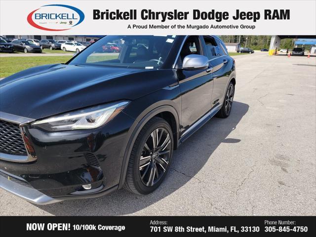 used 2021 INFINITI QX50 car, priced at $22,640