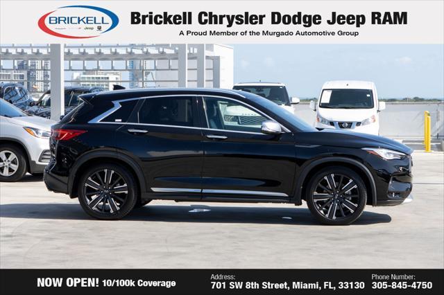 used 2021 INFINITI QX50 car, priced at $22,640