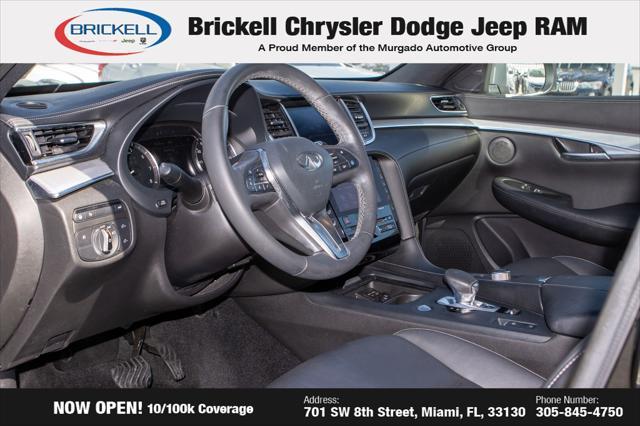 used 2021 INFINITI QX50 car, priced at $22,640