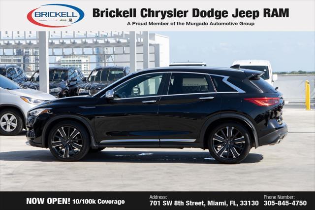 used 2021 INFINITI QX50 car, priced at $22,640