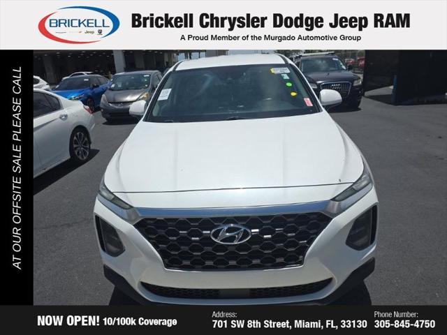 used 2020 Hyundai Santa Fe car, priced at $15,089