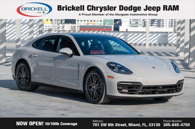 used 2022 Porsche Panamera car, priced at $69,431