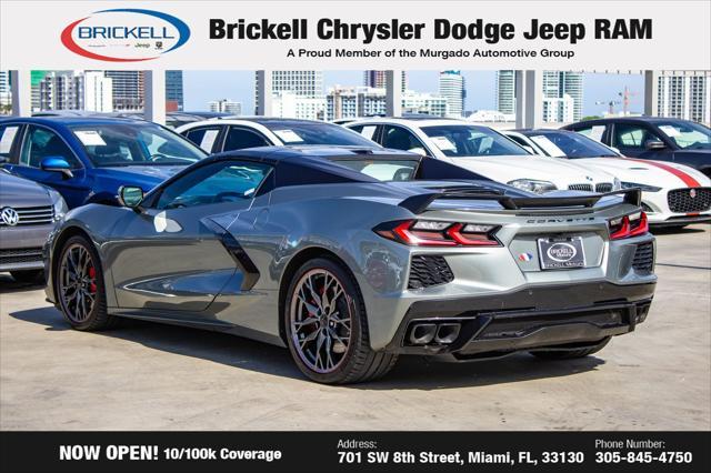 used 2023 Chevrolet Corvette car, priced at $71,860