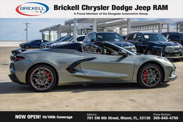 used 2023 Chevrolet Corvette car, priced at $71,860