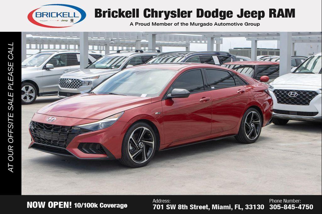 used 2022 Hyundai Elantra car, priced at $17,485