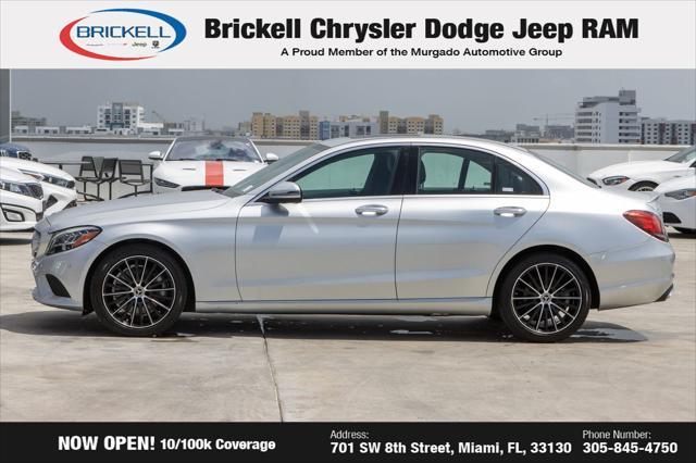 used 2020 Mercedes-Benz C-Class car, priced at $19,532